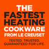 3-ply Stainless Steel - Le Creuset's fastest heating cookware