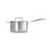 Le Creuset Classic 3-ply Stainless Steel Saucepan with Lid and Helper Handle