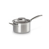 Le Creuset Classic 3-ply Stainless Steel Saucepan with Lid and Helper Handle