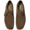 Dark Olive Suede Clarks Mens WallabeeEVO Shoe Top