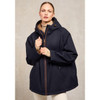 Ink Navy Holland Cooper Womens One Size Waterproof Jacket On Model