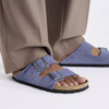 Birkenstock Arizona Suede Leather Purple Dusk