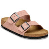 Pink Suede Birkenstock Arizona Suede Leather