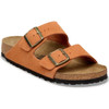 Dark Rust Birkenstock Arizona Suede Leather