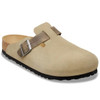 Faded Khaki Birkenstock Boston Mixed Leather