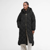 Black Barbour Womens Kirkton Puffer Jacket Front