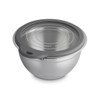 Le Creuset Stainless Steel Mixing Bowl With Glass Lid 19cm