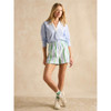 Blue Joules Womens Tallie Collared Top On Model Full Length