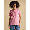 Pink Joules Womens Woody Polo Shirt On Model