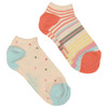 Multi Joules Womens Rilla Set of Two Trainer Socks