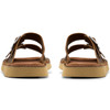 Beeswax Leather Clarks Mens Solsbury Strap Sandal Rear View