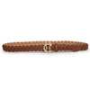 Tan Holland Cooper Womens Plaited Slim Belt Full Size