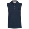 Navy Barbour Womens Bowford Sleeveless Polo Top Navy Barbour Womens Bowford Sleeveless Polo Top