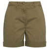 Khaki Barbour Womens Chino Shorts SS25