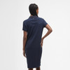 Navy Barbour Womens Polo Dress Back
