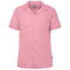 True Pink Barbour Mens Garment Dyed Nelson Short Sleeve Regular Fit Shirt