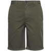 Olive Barbour Mens Washed Twill Chino Short