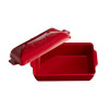 Burgundy Emile Henry Bread Loaf Baker