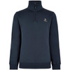 Navy Dubarry Mens Boyce Zip Neck Sweatshirt