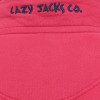 Rouge Lazy Jacks Mens LJ40 Plain 1/4 Zip Sweatshirt Back Neck Detail