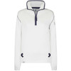 White Lazy Jacks Womens LJ3 1/4 Zip Sweatshirt