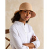 Joules Albany Natural Adjustable Straw Hat On Model