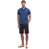 Dark Denim Barbour Mens Austwick Polo Shirt Front