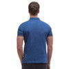 Dark Denim Barbour Mens Austwick Polo Shirt Back
