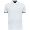 Whisper White Barbour Mens Austwick Polo Shirt