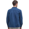 Dark Denim Barbour Mens Castlebay Garment Dyed Overshirt Back