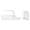 Mineral Fresh White Brabantia SinkStyle Organiser Set of 3