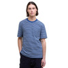 Dark Denim Barbour Mens Frensham Stripe T-Shirt Front