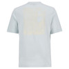 Bleached Blue Barbour Mens Moonwell T-Shirt Back