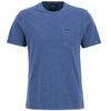 Dark Denim Barbour Mens Pigment Dyed Slub T-Shirt