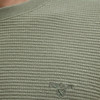 Light Moss Barbour Mens Platford Tailored T-Shirt Detail