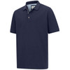 Navy Hoggs Of Fife Mens Newton Pique Polo Shirt