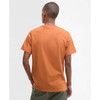 Sunset Haze Barbour Mens Moorside Logo T-Shirt Back