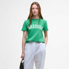 Kelly Green Barbour Womens Bailey T-Shirt Front