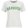 White Barbour Womens Bailey T-Shirt