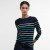 Navy Stripe Barbour Womens Hawkins Top PRE-AW25 Front