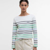 Cloud Stripe Barbour Womens Hawkins Top PRE-AW25 Front