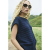 Navy Barbour Womens Melanie Sleeveless Knitted Jumper Lifestyle