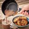 Judge Vista Non-Stick Draining Milk Pan Lifestyle