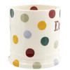 Emma Bridgewater Polka Dot Daddy Half Pint Mug FRONT