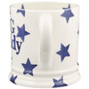 Emma Bridgewater Big Blue Star Big Daddy Pint Mug BACK