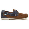 Brown/Navy Chatham Womens Bermuda Lady II G2 Deck Shoes Side View