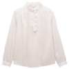 White Joules Womens Melanie Ruffle Blouse