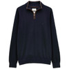 Navy Blue Joules Mens Hillside 1/4 Zip Jumper