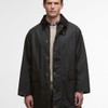 Barbour Mens Country Wax Mac Jacket