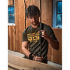 Grape Leaf Seeland Mens Caution T-Shirt Lifestyle